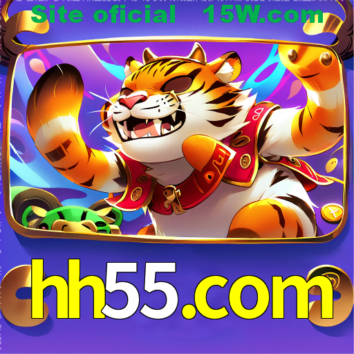 Imagem promocional da hh55.com mostrando a plataforma e suas vantagens
